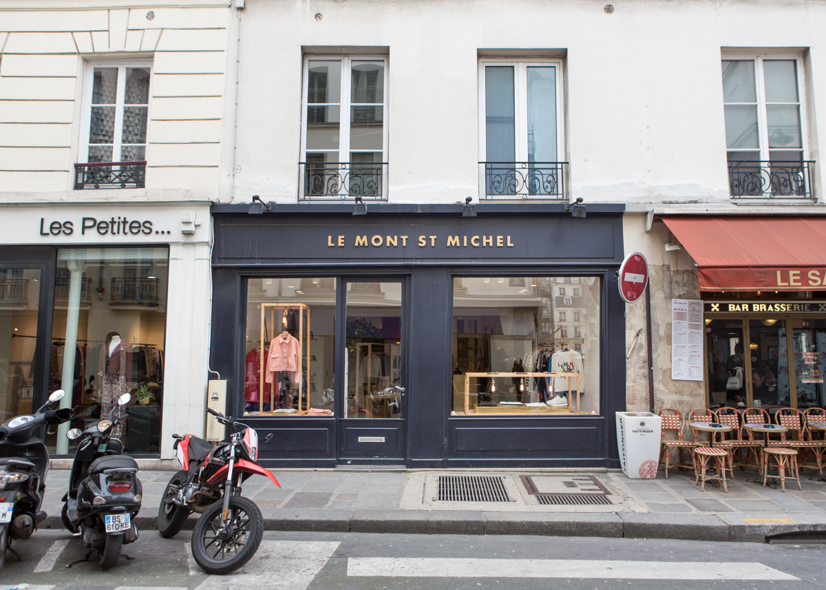 LE MONT SAINT MICHEL 100년의 역사를 자랑하는 프랑스 의류 브랜드 오봉파리 Easy to be Parisian